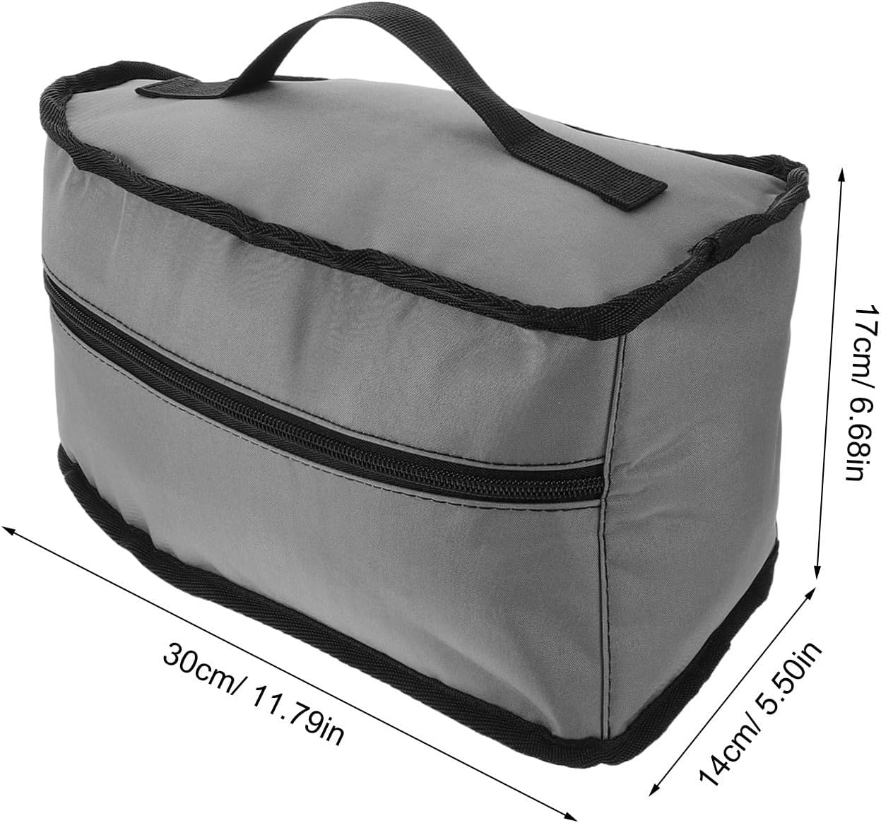 Portable Steamer Iron Travel Case with Handle, Dustproof 300d Polyester Fabric Storage Bag for Garment Steamer, Lightweight and Easy to Carry for Home and Everyday Use