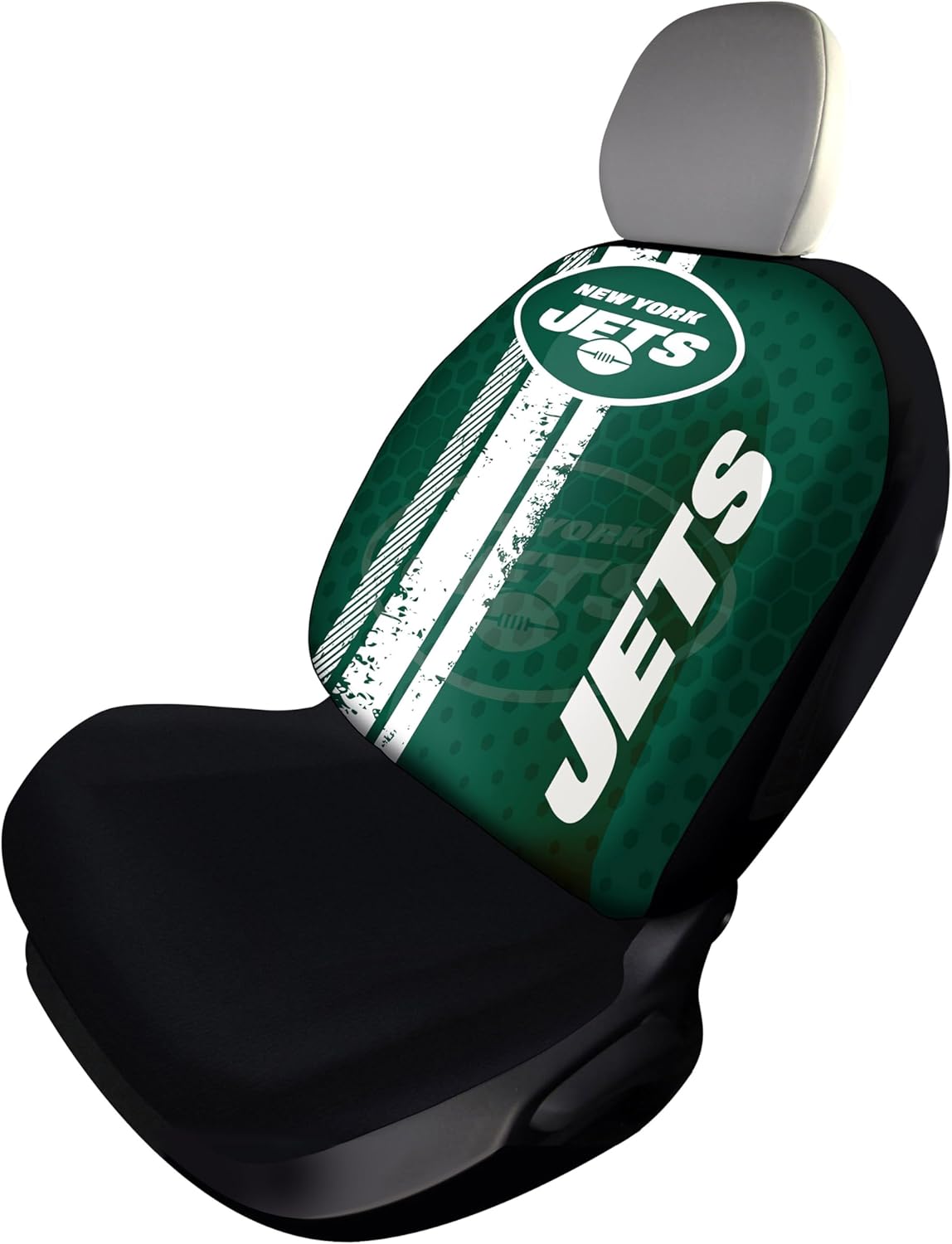 FANMATS NFL - New York Jets SEATCOVERRALLY-New York Jets Rally Seat Cover - Full Color Vivid Design - 1pc