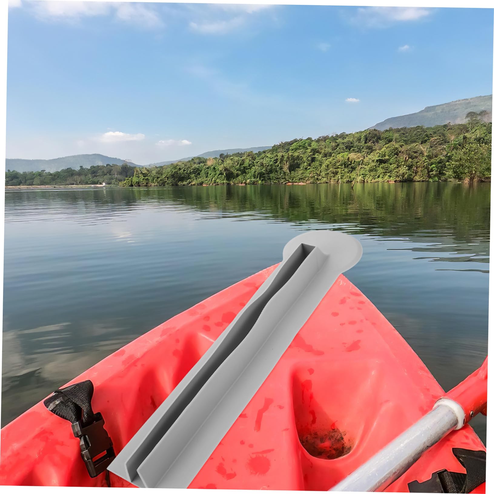 Heckbrett Befestigungsleiste aus PVC für Schlauchboot und Flusskajak Sichere Fixierung 18mm Empfohlen für Ausfahrten