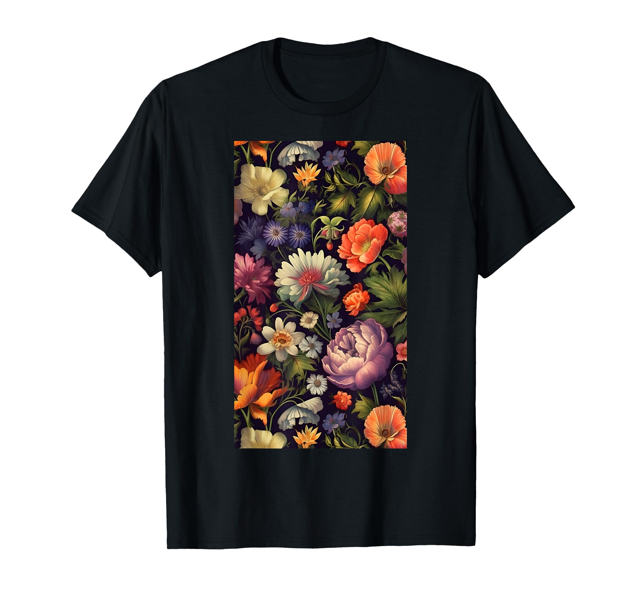 美品✨レオナールスポーツ　Tシャツ　花柄　フラワー　ボタニカル　総柄　ロゴ LEONARD SPORT レオナールスポーツ Tシャツ 花柄 刺繍 - メルカリ