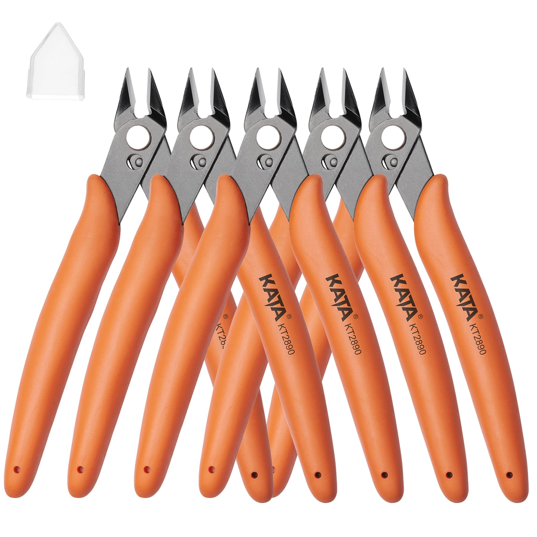 KATA Mini Flush Cutters, 5-Inch Wire Cutters Plier for Jewelry &amp; DIY Crafts