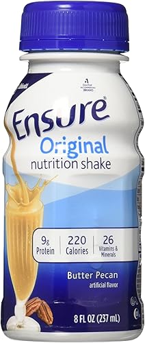 Ensure Original Nutrition Batido de mantequilla, nueces, 3.82 libras