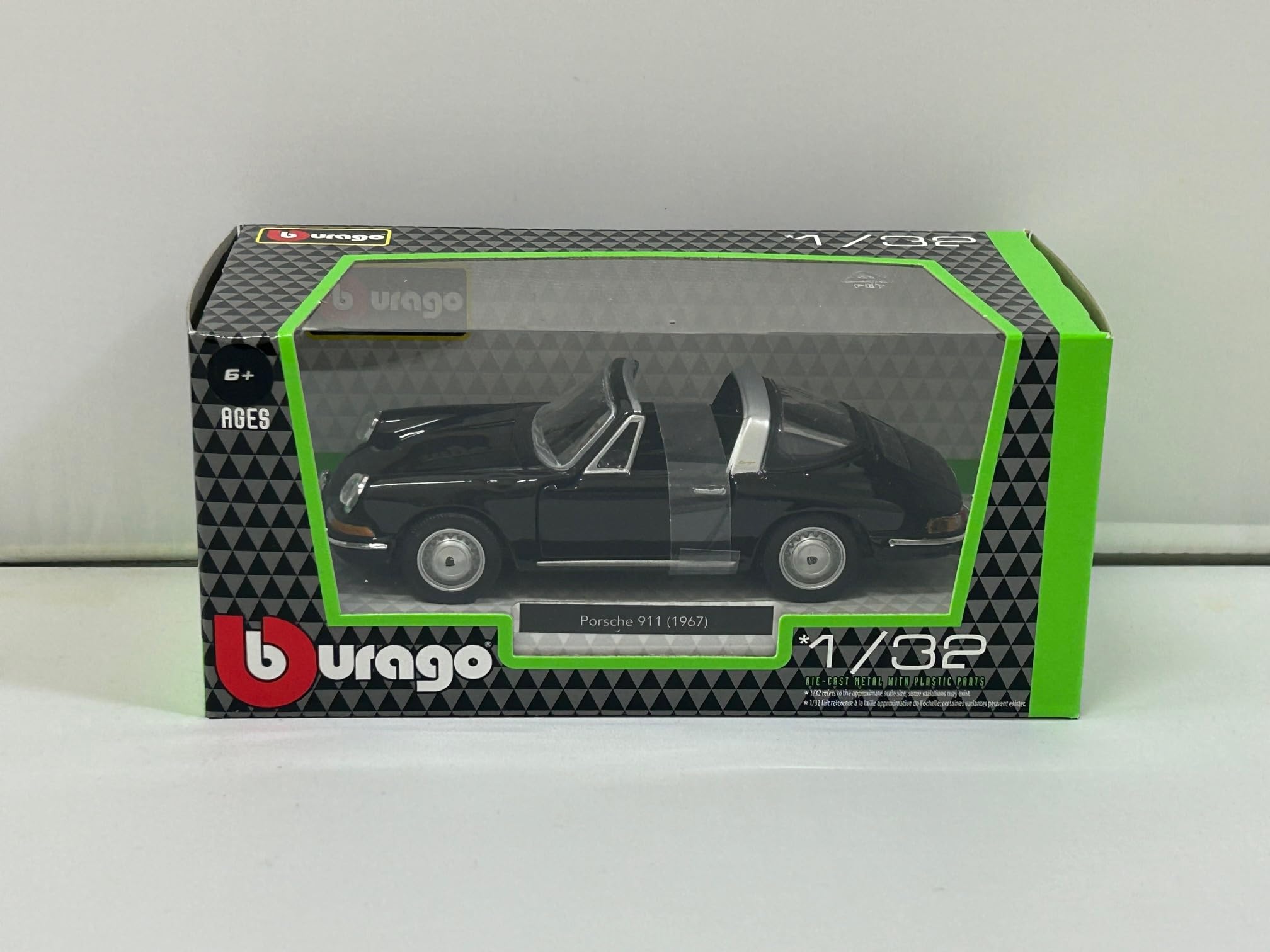 Amazon | ブラーゴ ミニカー 1/32 ポルシェ 911 タルガ オープンカー