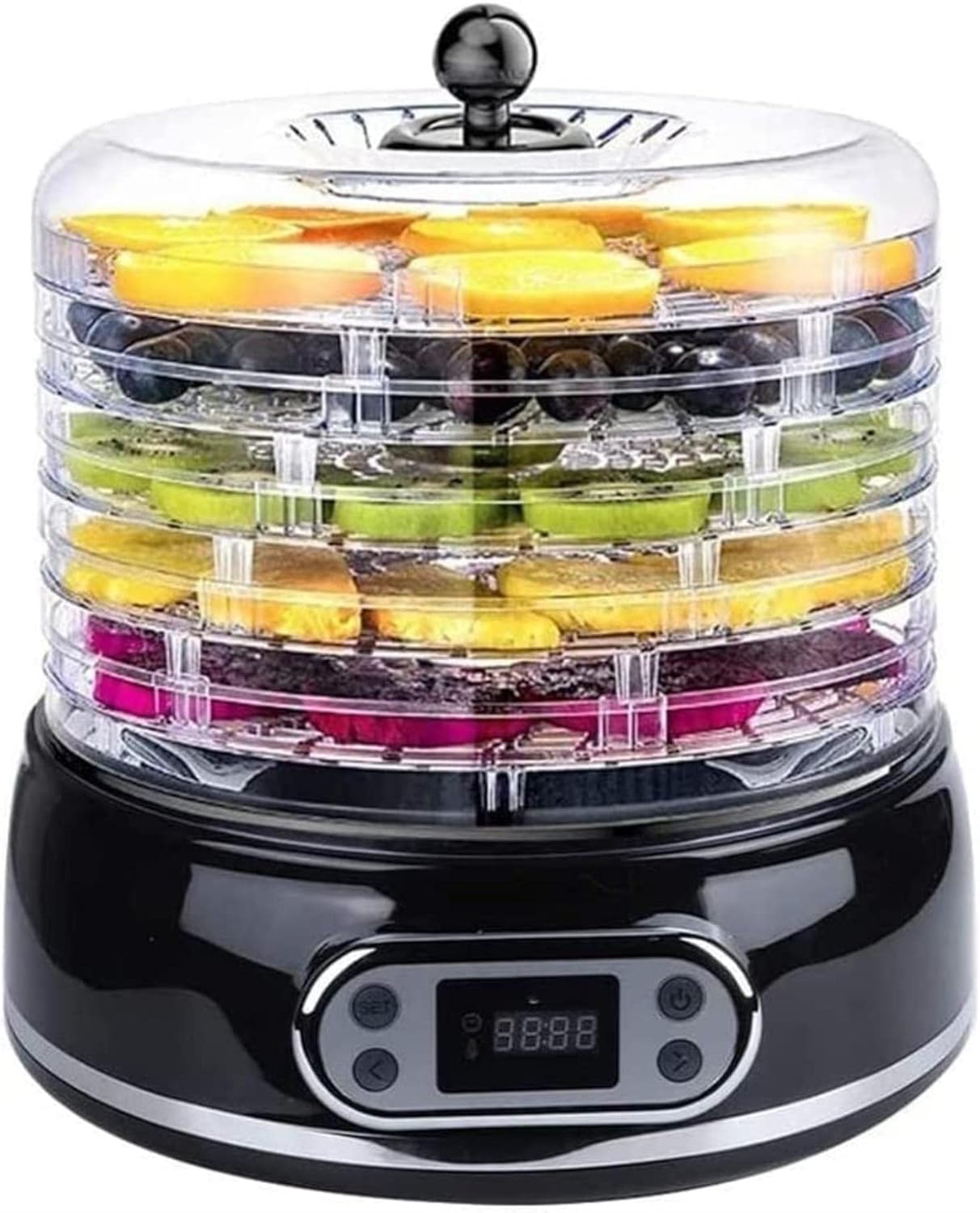 5 Tier Digital Food Dehydrator, Large 5 Trays Food Dryer