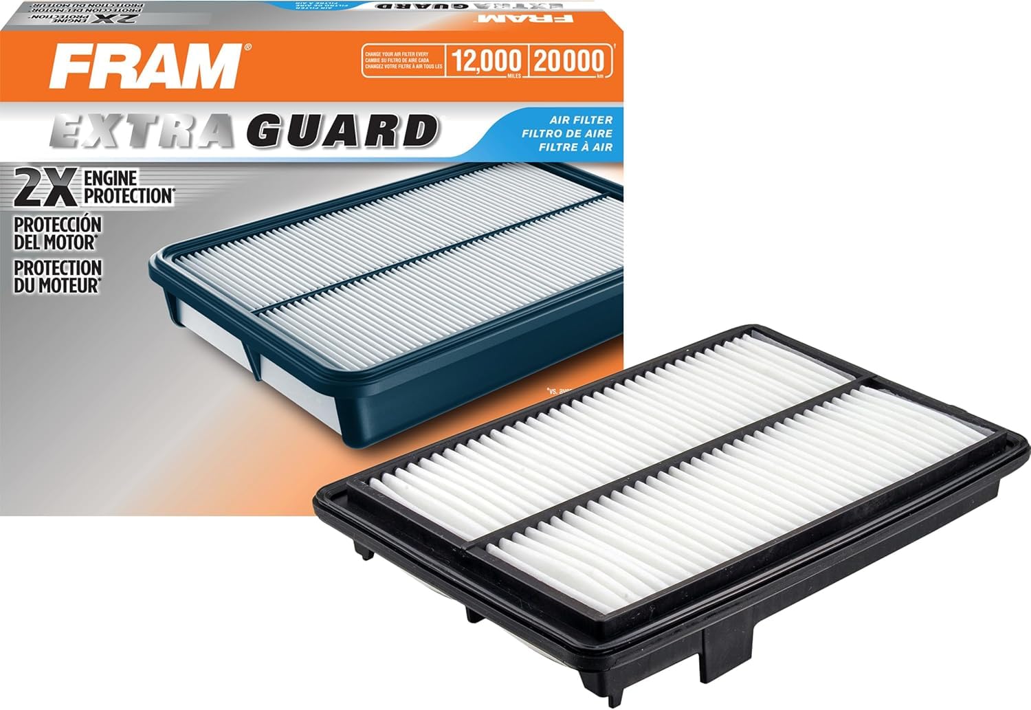 FRAM Filtro de aire Extra Guard CA11413 para vehículos Acura seleccionados