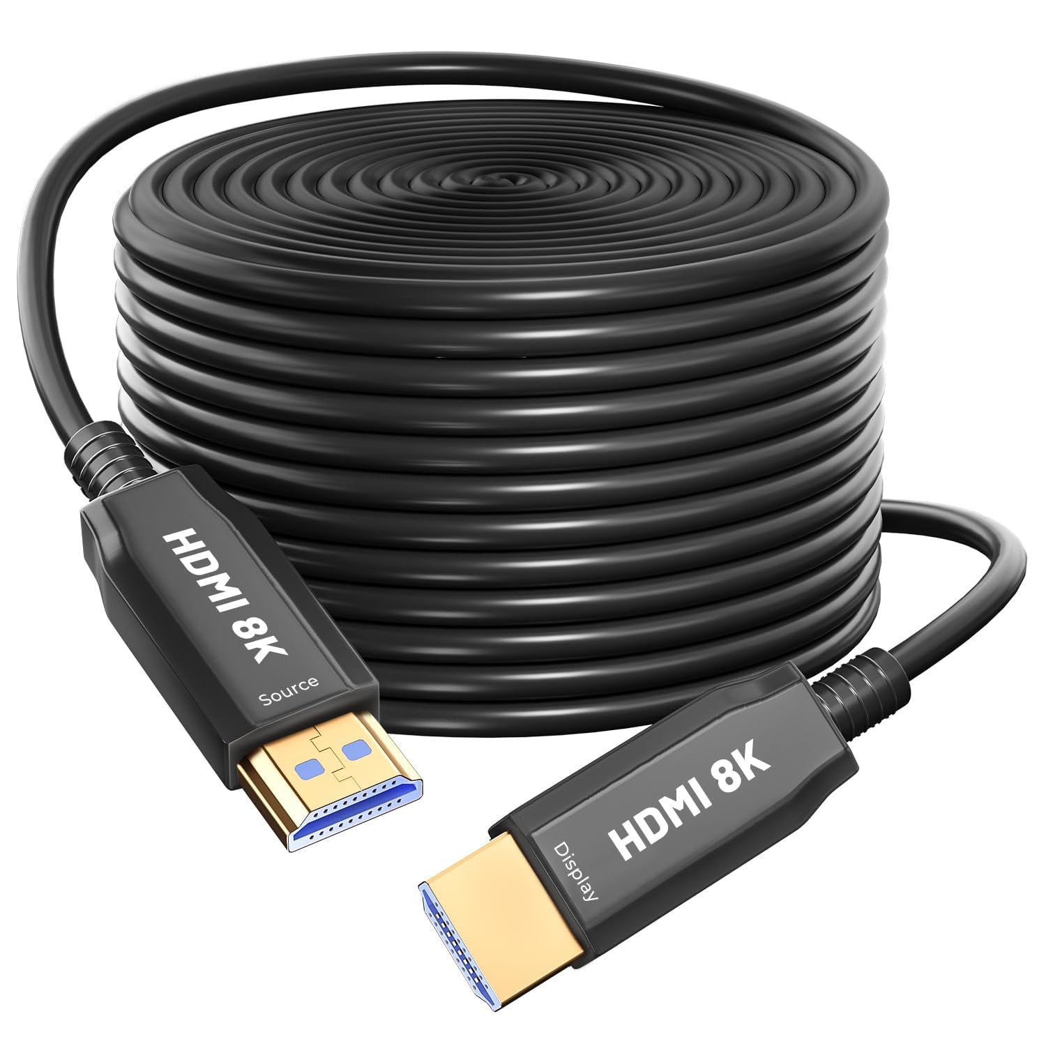 8K 30m HDMI opticafiber cable active optical AOC 2.1 48Gbps ultra high speed cable 8K@60Hz4K@130Hz eARC HDR10 4:4:4