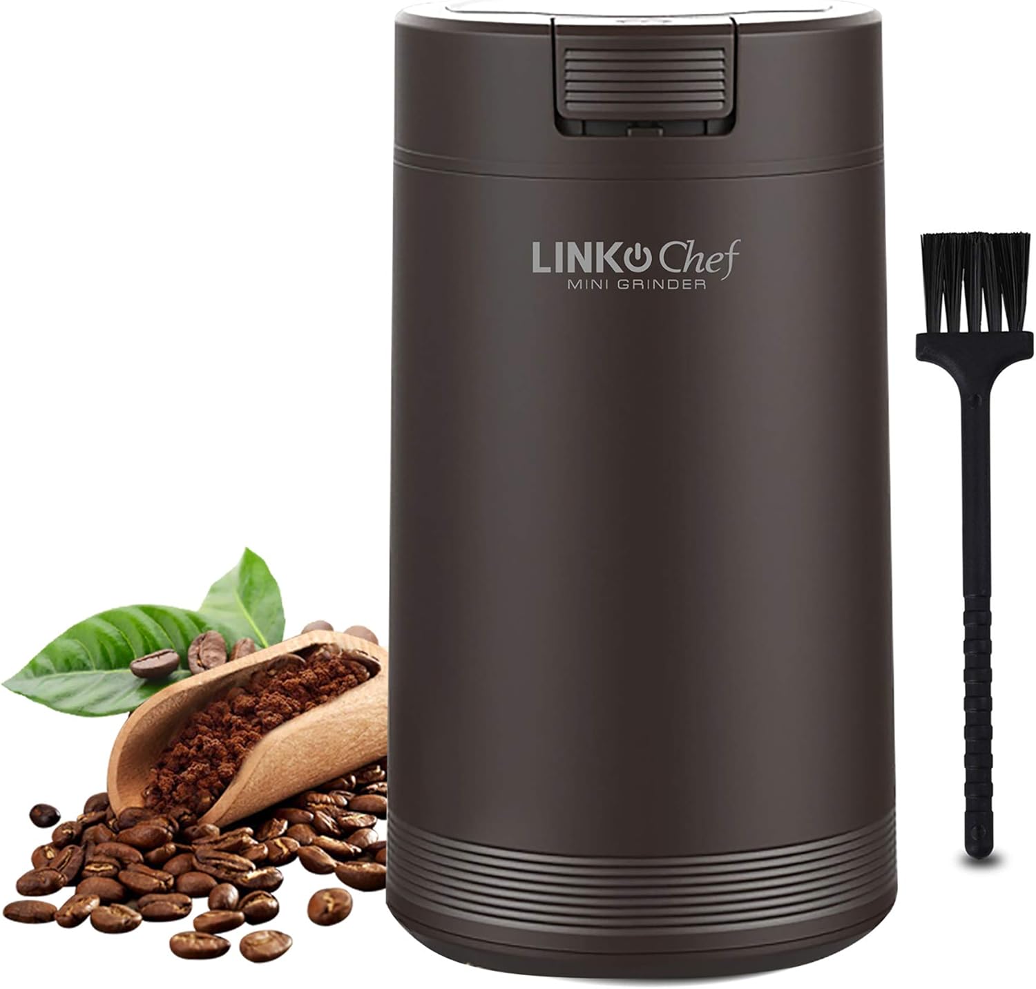 GECGI140U2B Noiseless Operation，Coffee Bean & Spice Grinder with 60g