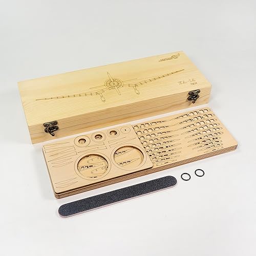 Miniatura 7 de Rompecabezas de madera 3D de avión 131 KA-14 Fighter, kit de avión de madera Balsa cortado con láser para construir para adultos, rompecabezas de