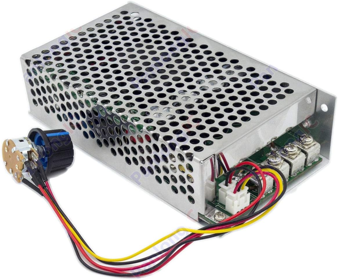10-50V 80A DC Motor Speed Control PWM HHO RC Controller 12V 24V 36V 48V 4000W MAX With Metal Case