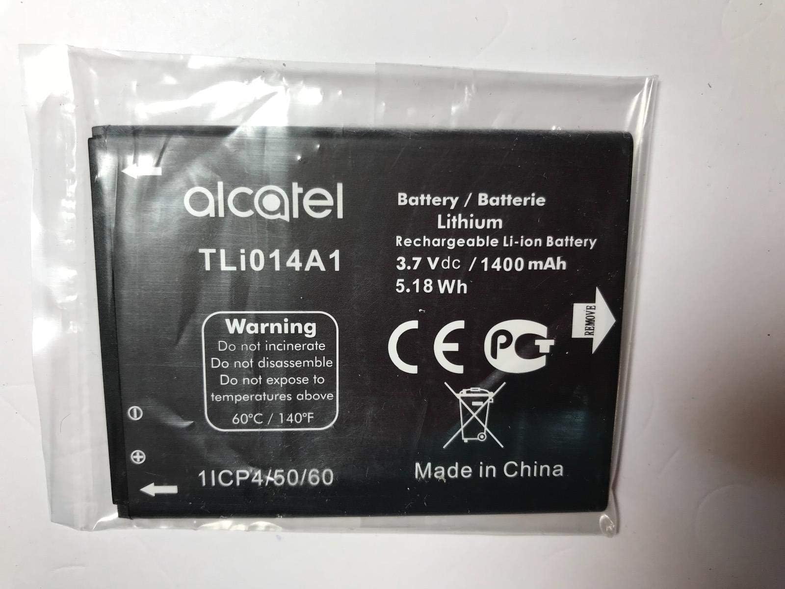 Replacement for ALCATEL ONETOUCH 2008G Genuine Original TLi014A1 Rechargeable Li-ion Battery