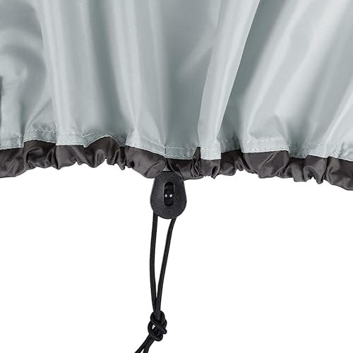 Miniatura 5 de Explore Land Funda para barco de pedal, impermeable, resistente al agua, para exteriores, 3 o 5 personas, color gris