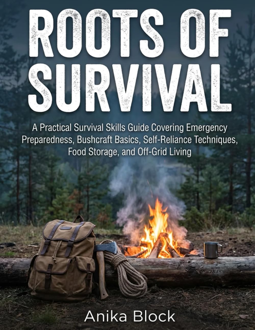 Roots of Survival: A Practical Survival Skills Guide Covering Emergency Preparedness, Bushcraft Basics, Self-Reliance Techniques, Food Storage, and Off-Grid Living