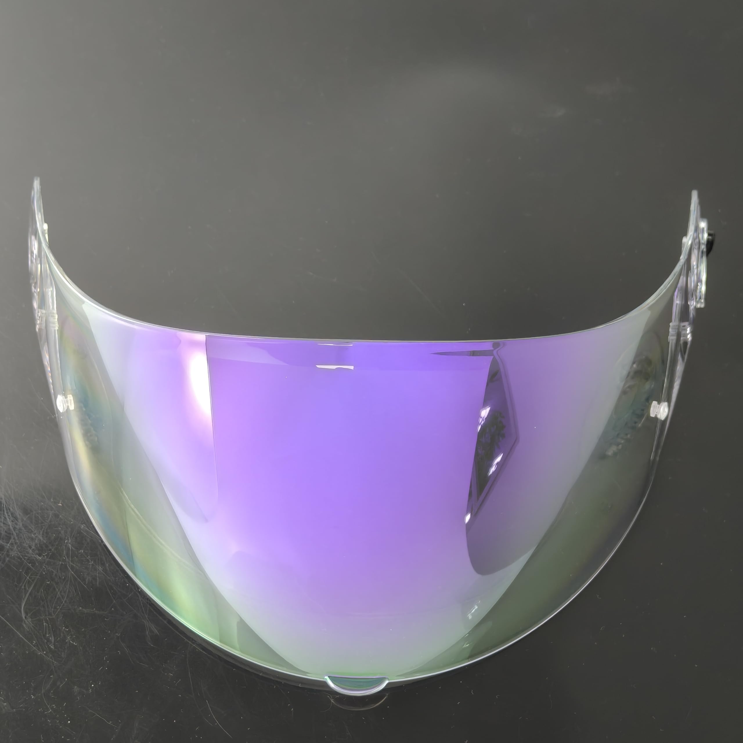 ZQIYDYPX803 Helmet Visor Replacement,UV Protection Helmet Face Shield Compatible with Nolan Xlite X803 X803RS X802RR (Revo Clear Purple)