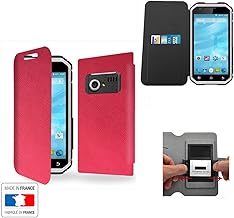 Case-Industry Etui MTT MASTER 4G Rose Bonbon Collection Exception avec rangement interne PORTE CARTE - Housse de protection MTT MASTER 4G - Pochette