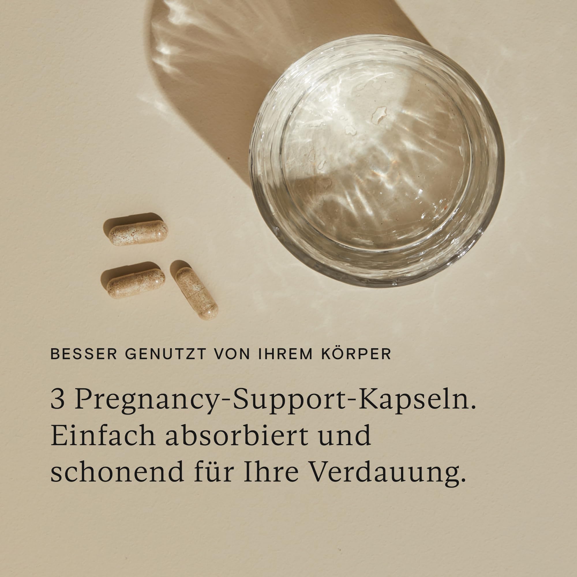 WILD NUTRITION Food-Grown® Schwangerschaftsvitamine für Frauen | Postnatale Vitamine gegen Übelkeit, für den Hormonhaushalt und gegen Müdigkeit | 90 Kapseln