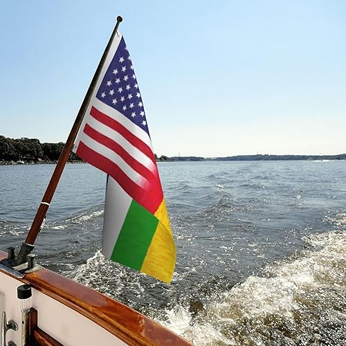 Miniatura 8 de Central African Republic America Flag Oil Painted 3X5 Ft Flag Double Sided Decor Banner Garden Flag for Outside Room Indoor