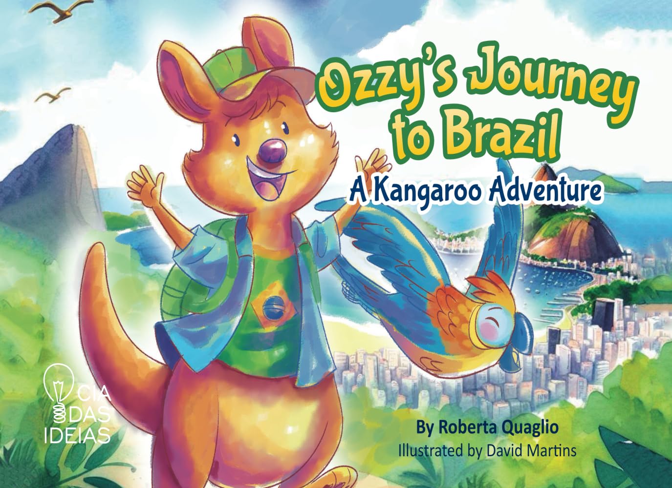 Ozzy's Journey to Brazil: A kangaroo Adventure