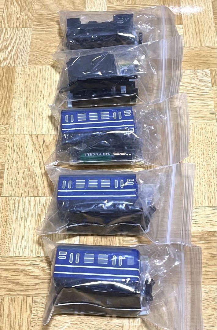 Amazon | ミニモータートレイン 第32弾 C57形蒸気機関車 5両