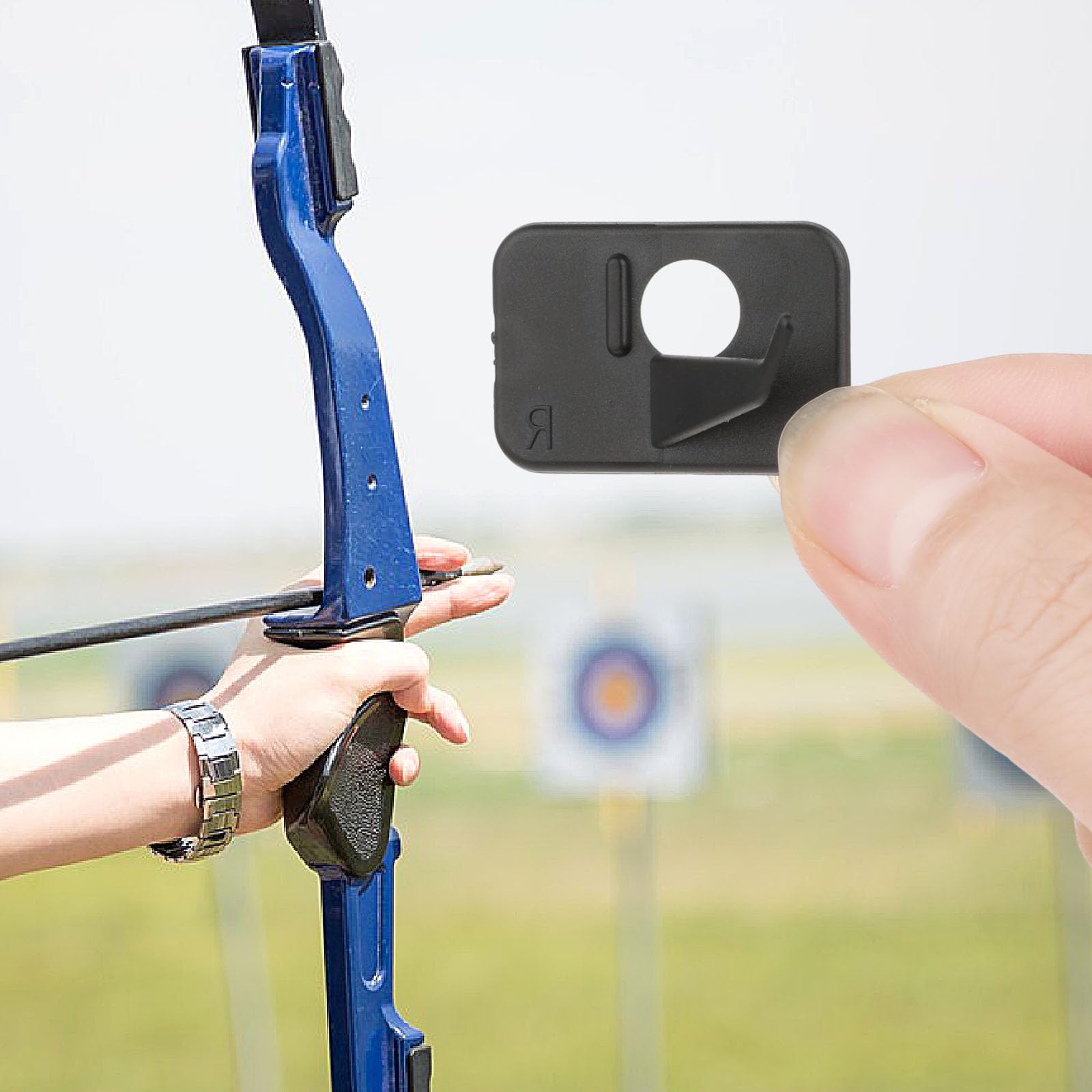 Caccia Arcieri Supporto Magnetico Per Frecce Da Arco Ricurvo - Adesivo, Regolabile - Ideale Per Caccia E Tiro Con L'Arco Ricambi Per Tiro Con Arco - Foto 3