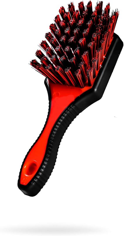 Adam's Polishes Tire Brush Premium Tire Brush for Car Detailing & Rubber Tire Car Cleaning| Use W/Tire Cleaner or All Purpose Cleaner & Before Tire Shine or Wheel Cleaner