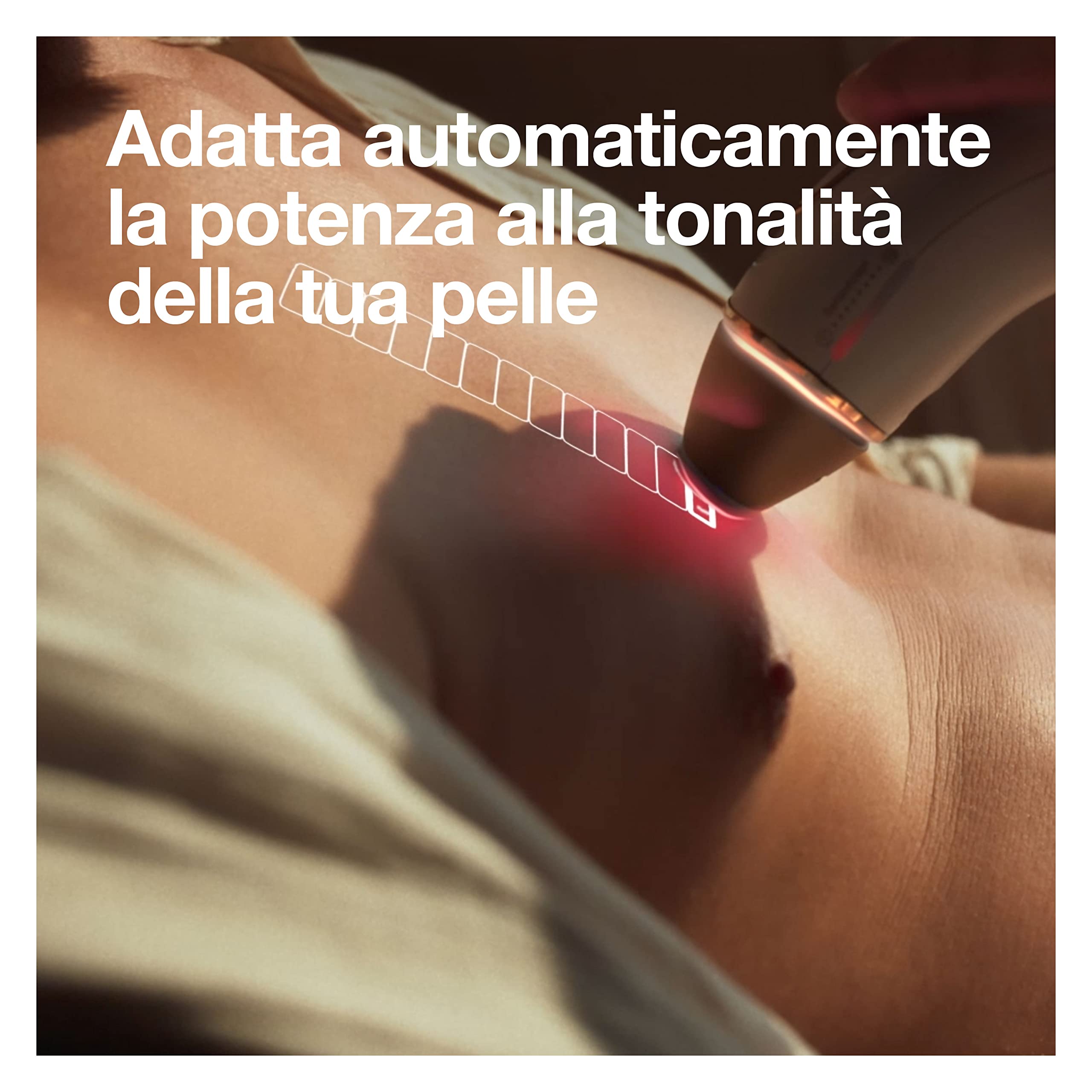 Braun Silk·expert Pro 5 Epilatore LUCE PULSATA, Epilazione A Casa, Alternativa All’Epilazione laser, Con Custodia, Rasoio Uomo Gillette, 2 Testine, Idea Regalo, Bianco/Oro, PL5145