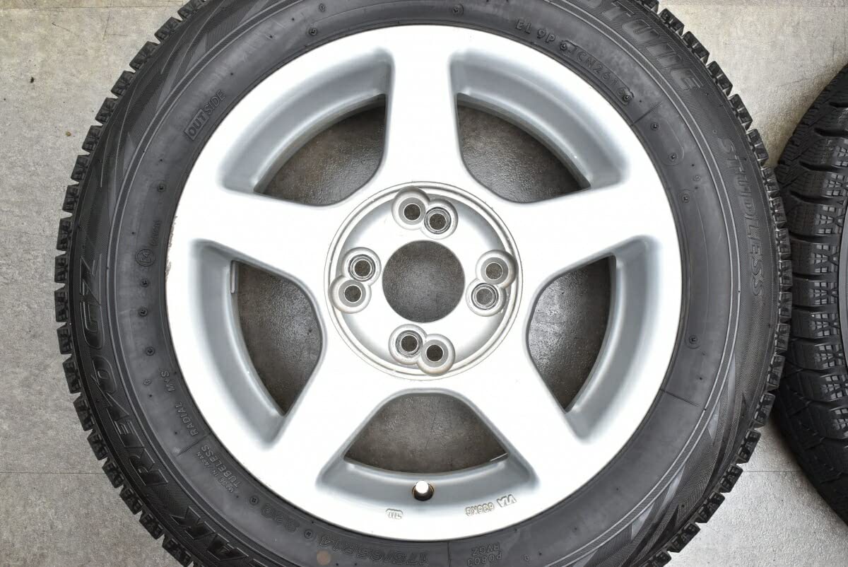 スタッドレス 175/65R14 ダンロップ デジタイヤ 社外14インチアルミ 
