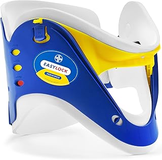 AIESI® Collar cervical pediátrico ajustable en 3 posiciones EasyLock