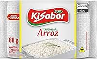 KiSabor, Tempero para Arroz Branco, 12 Sachês de 5 Gramas