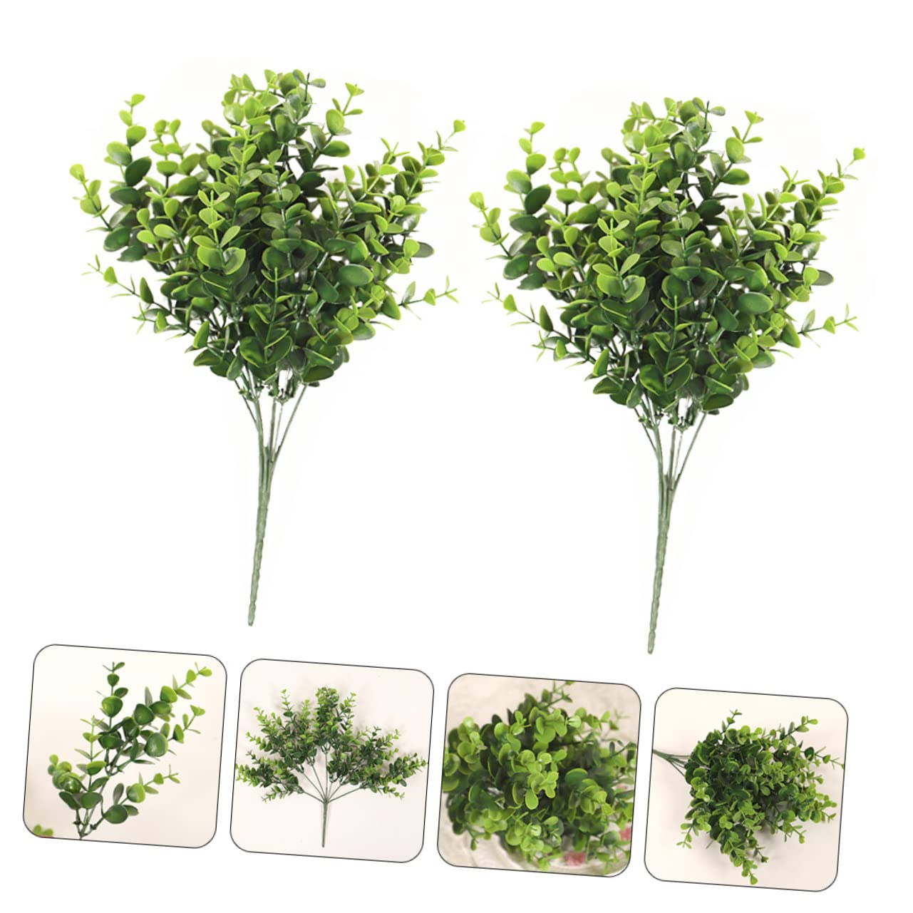 Alipis 8pezzi Eucalyptus Artificial Leaves Decorazioni Per Casa e Matrimonio Piante Fatte Premium Foglie Simulate Per Eventi e Feste Effetto Realistico Per Interni Ed Esterni