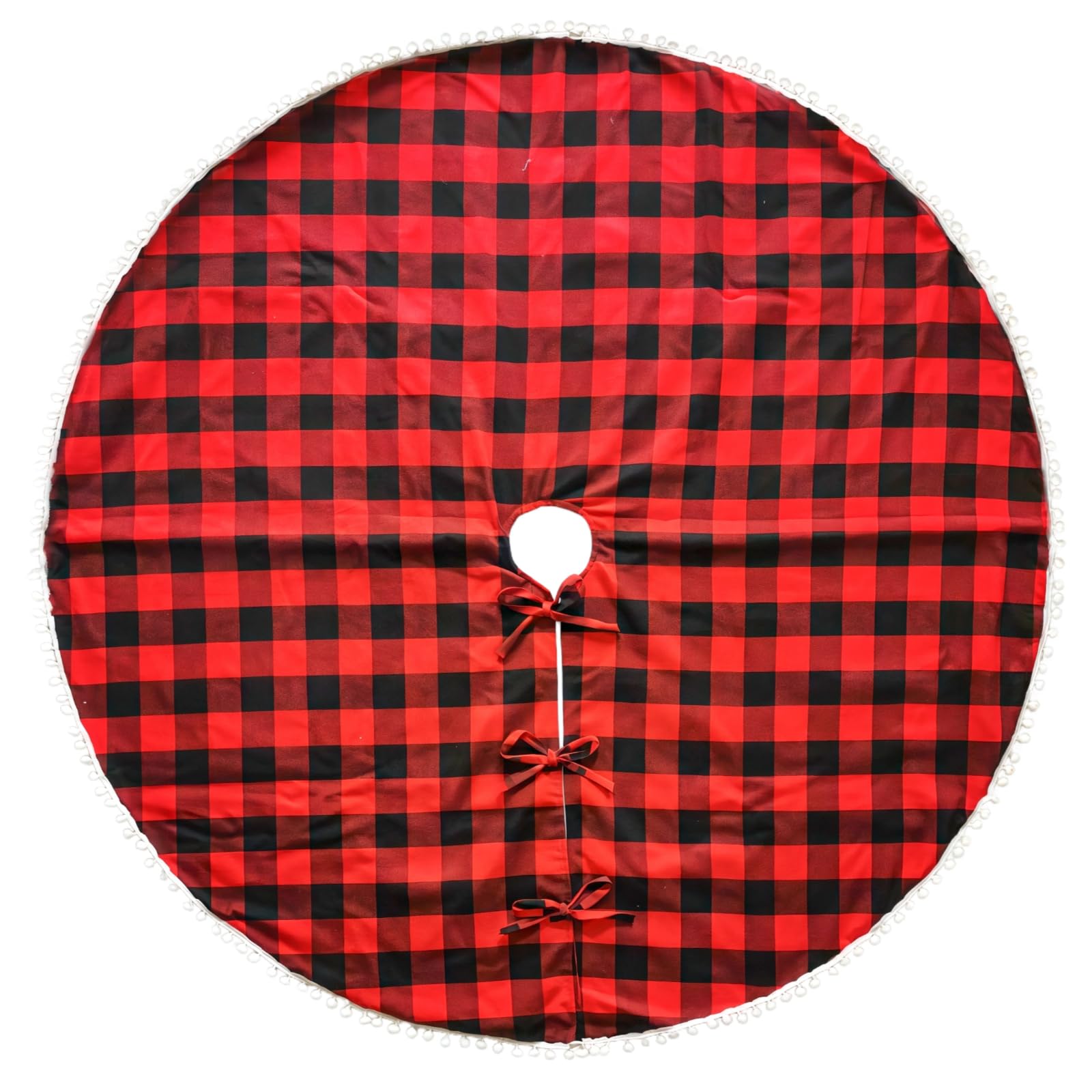 Tapis de base pour sapin de Noël style ferme et rustique
