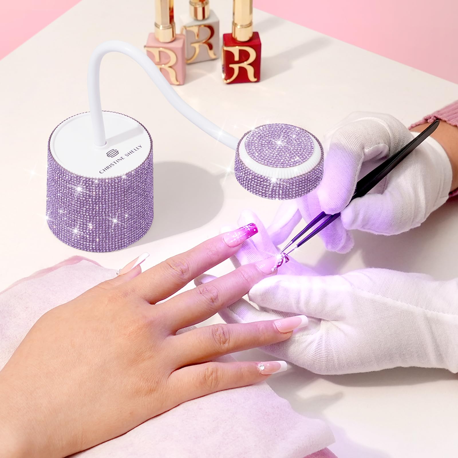 Amazon.co.jp: フラッシュキュアネイルランプ、ジェルネイル用UVネイル