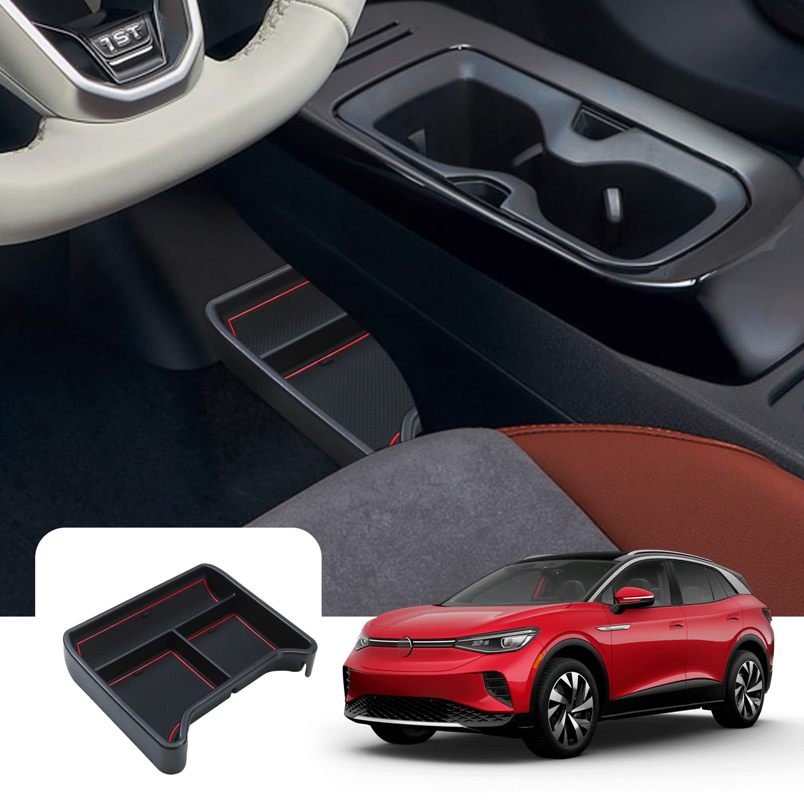 Organizer voor middenconsole, armleuning, dashboardkastje onderaan de