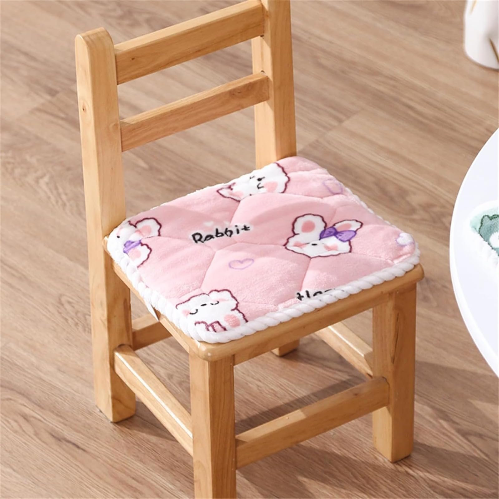 Morkite Round Chair Cushion, Seat Cushion, Children's Seat Cushion, Soft Comfortable Non-Slip Chair Cushion with Ties, for Outdoor & Indoor Garden Chair