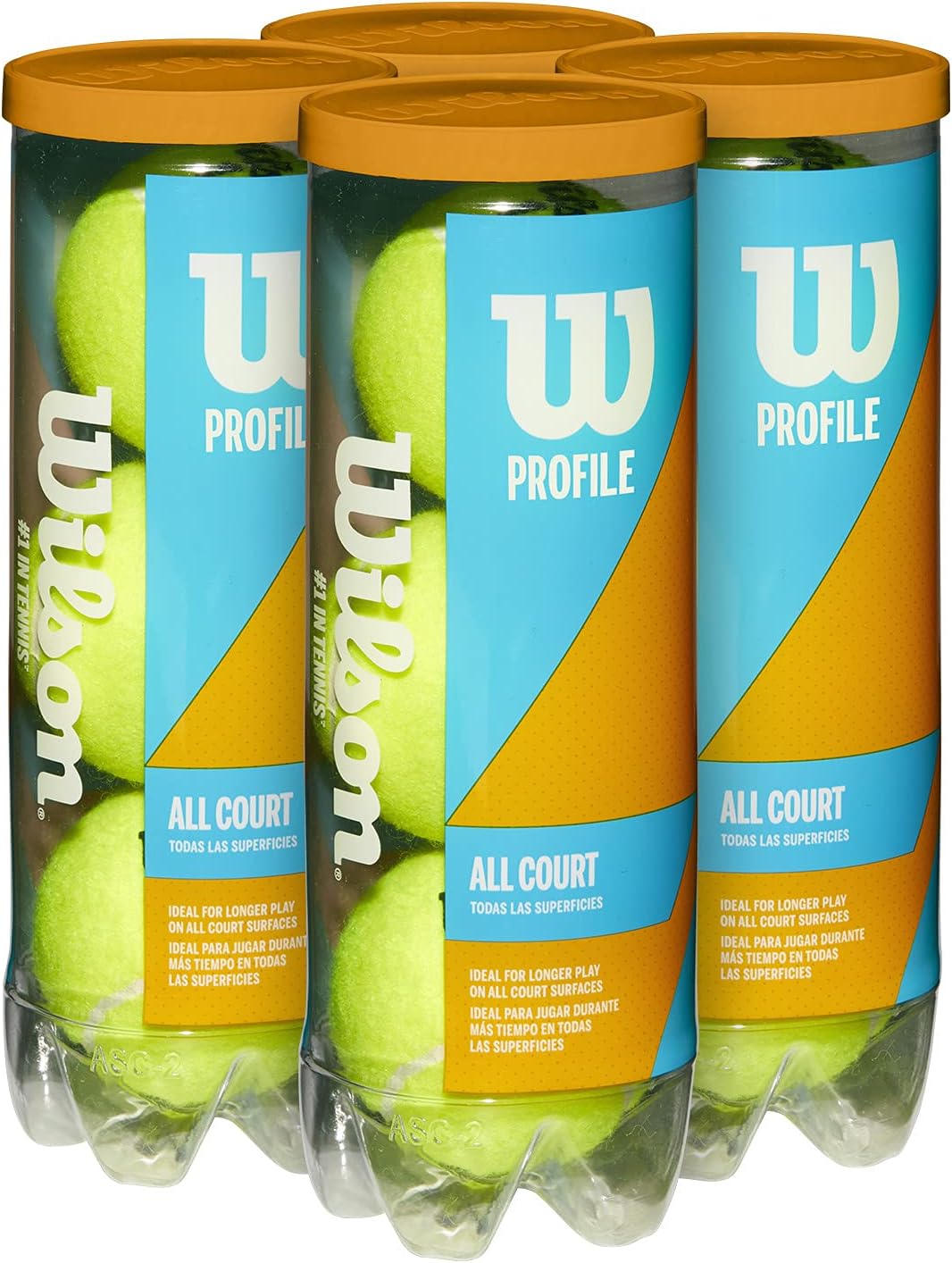 Wilson Prime All Court Tennis Balls