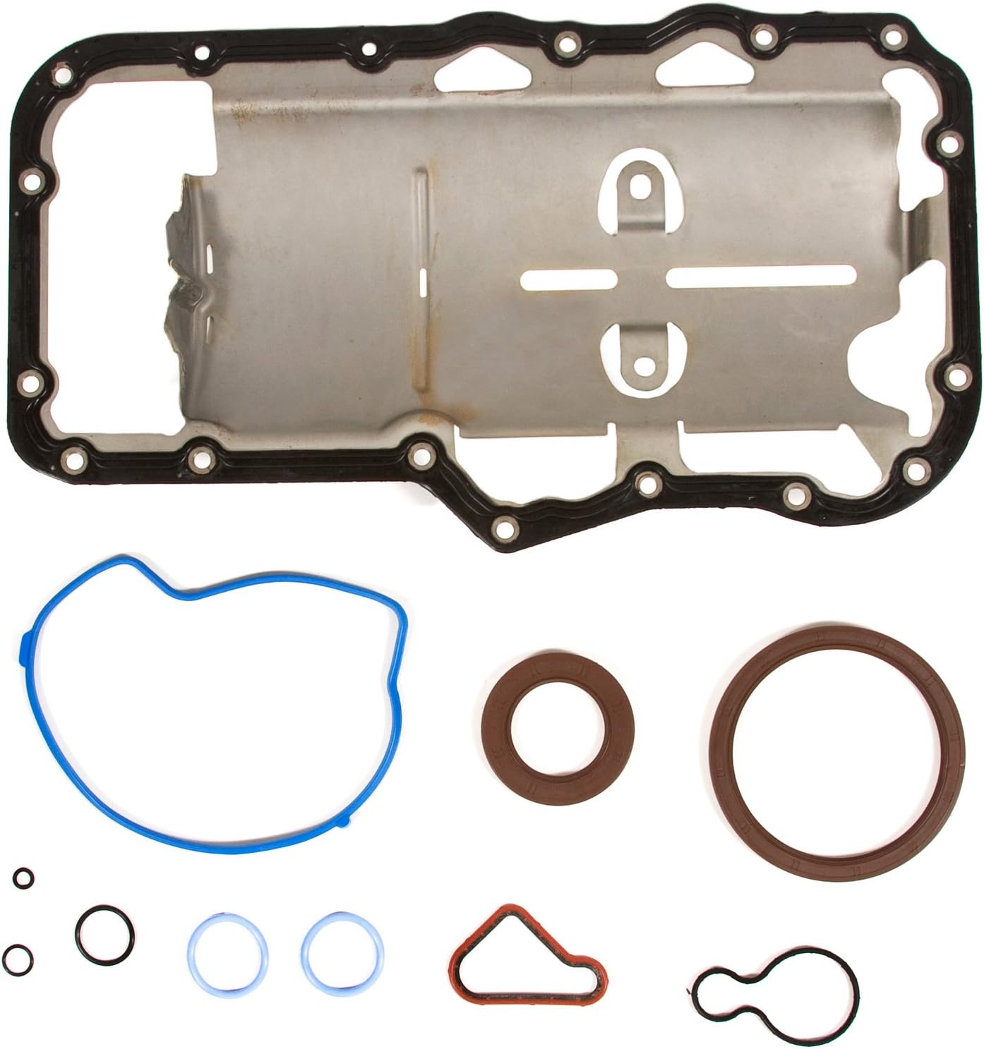 Evergreen FSHBIEV8-30301G Full Gasket Set Head Bolts Intake Exhaust Valves Compatible With 05-12 Dodge Durango Dakota Ram Jeep Grand Cherokee 3.7L SOHC