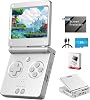 Consola de juegos retro portátil RG SP Flip RGSP, pantalla IPS de 3.4 pulgadas, Linux 16G, batería de 3300 mAh, consola portátil multiemulador compatible con 5G WiFi, Bluetooth, sin juegos precargados - platino 1
