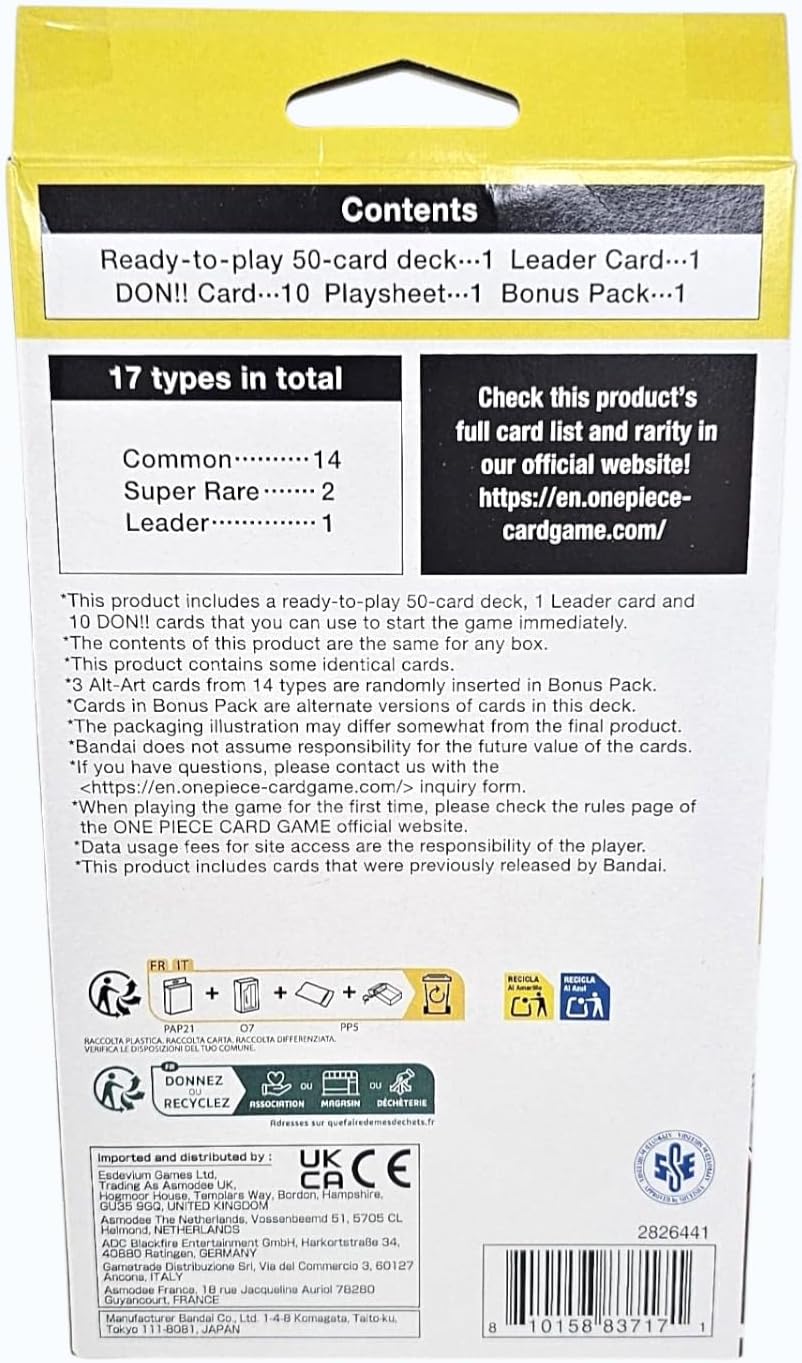 One Piece Card Game Card Game Starter Deck - ST-29 Egghead