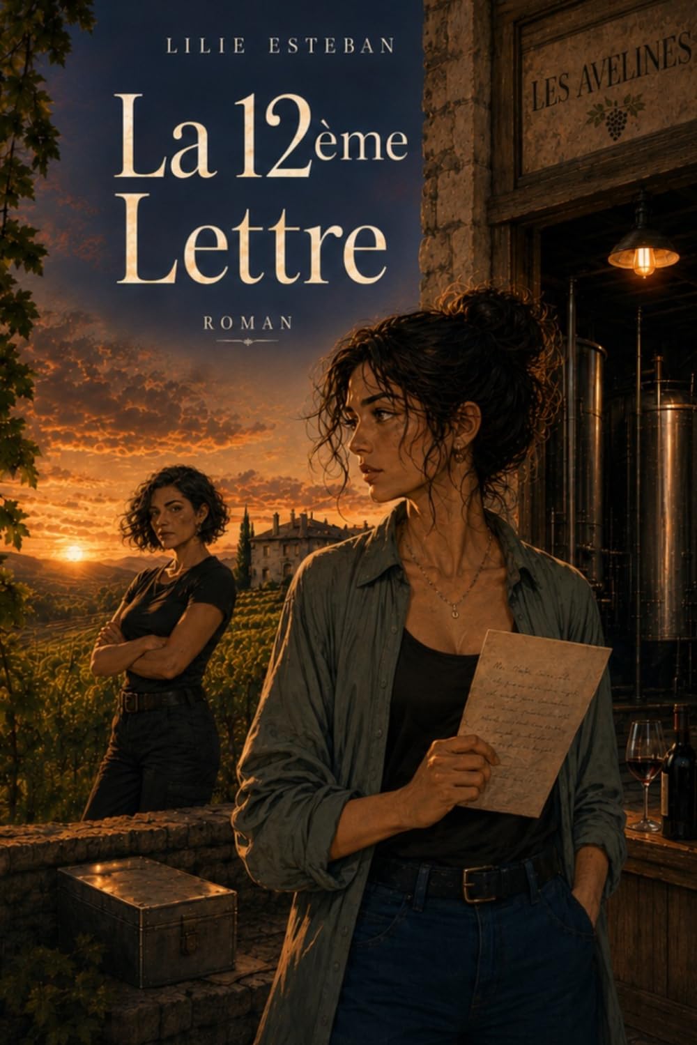 La 12ème Lettre: Romance lesbienne littéraire et envoûtante entre vignes et secrets (L s'aiment)