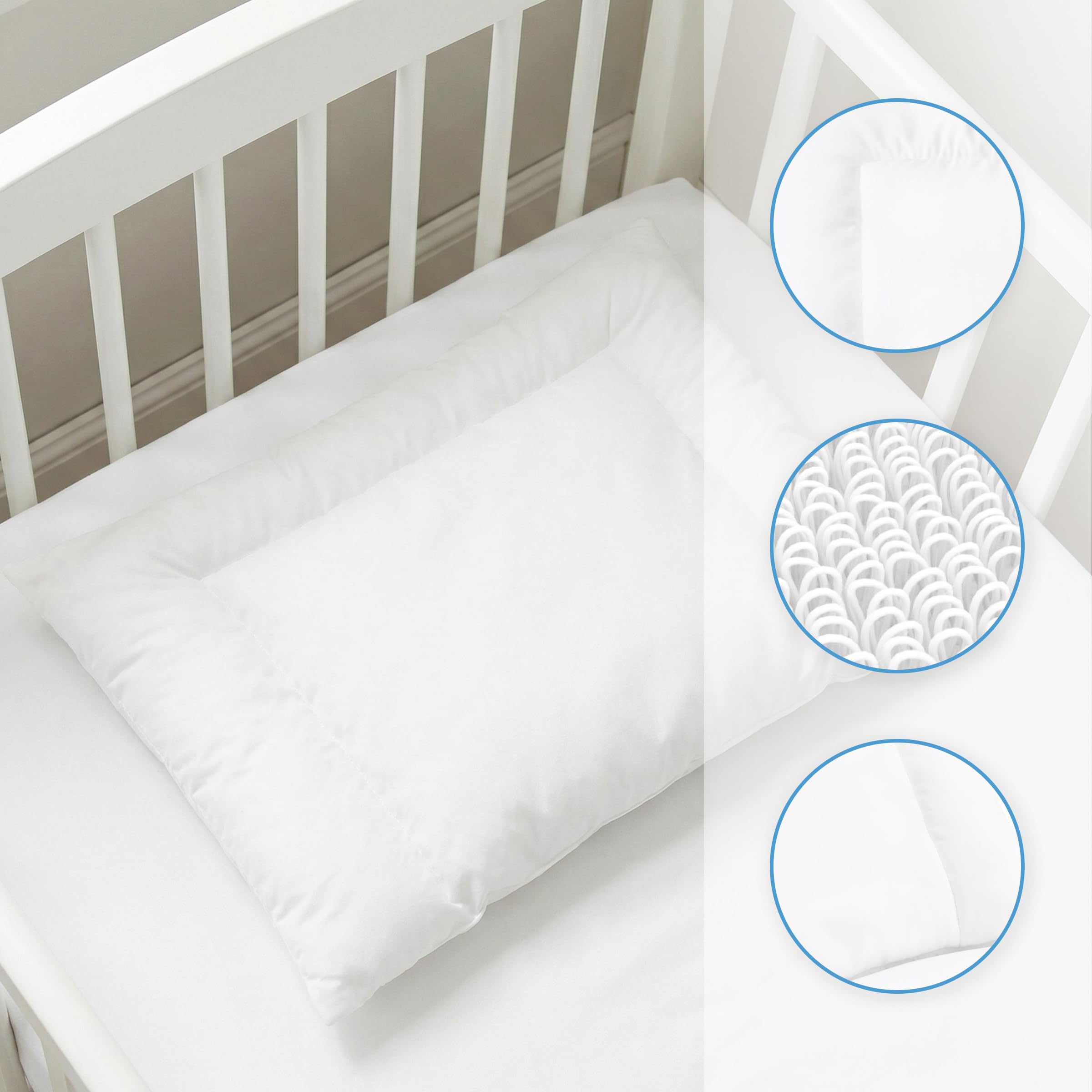 Baby Comfort Couette pour lit de bébé 60 x 40 cm (12 Mois+)