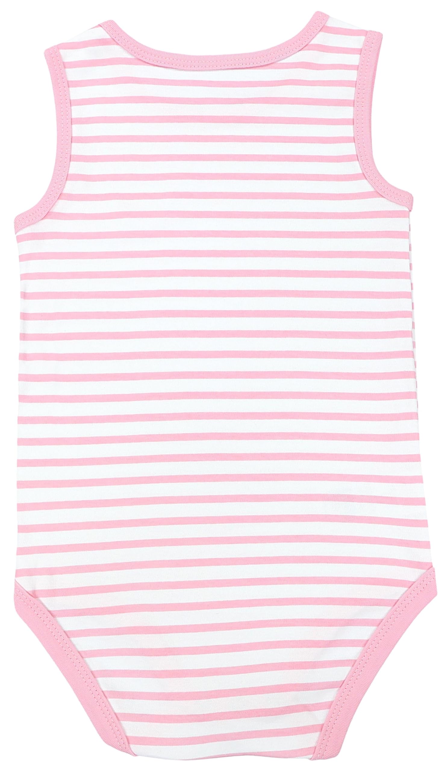 TupTam Baby Body Mädchen 5er Pack – Ärmelloser Baumwollbody, Unterwäsche oder Sommer