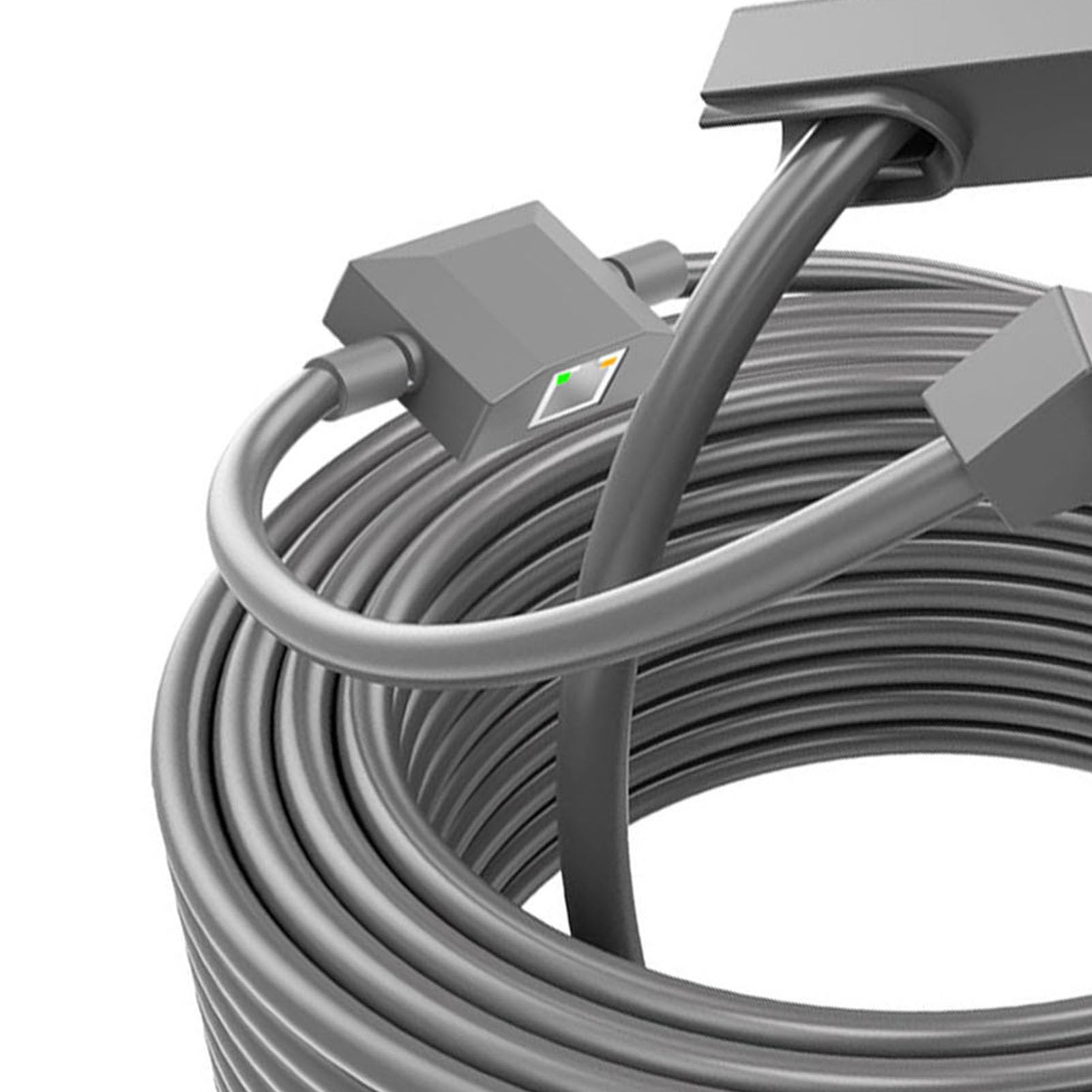 Ejoyous Cavo Ethernet Di Ricambio Con Adattatore, Per Antenna Parabolare Gen 2 E V2, In Gomma Impermeabile IP68 Rame 26AWG, Plug And Play Connessione Stabile Riduzione Interferenze