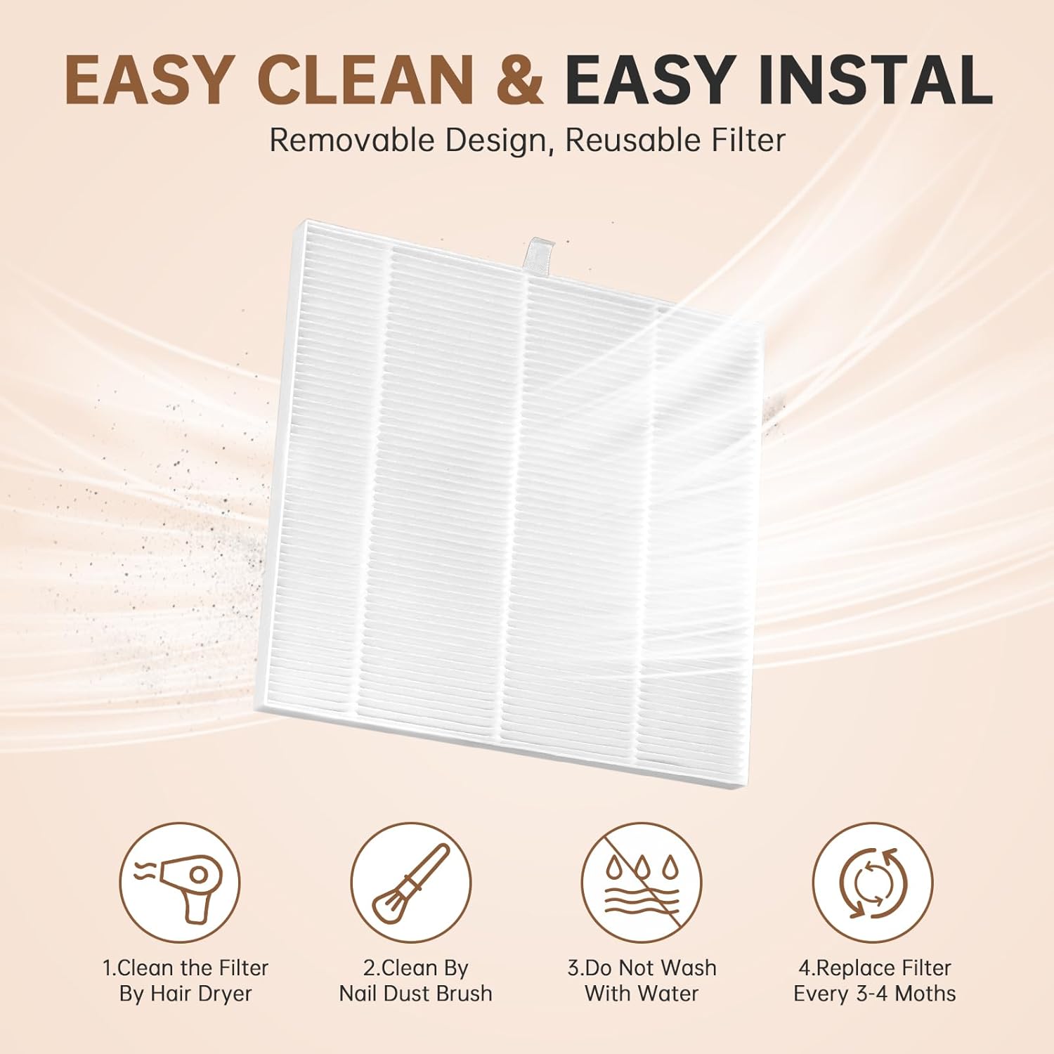 Nail Dust Collector, Cordless Dust Collector Nail Tech, Powerful Vacuum Fan Vent Dust Collector Extractor Dust Suction Machine for Acrylic Nails Polishing, Nail Salon&Home