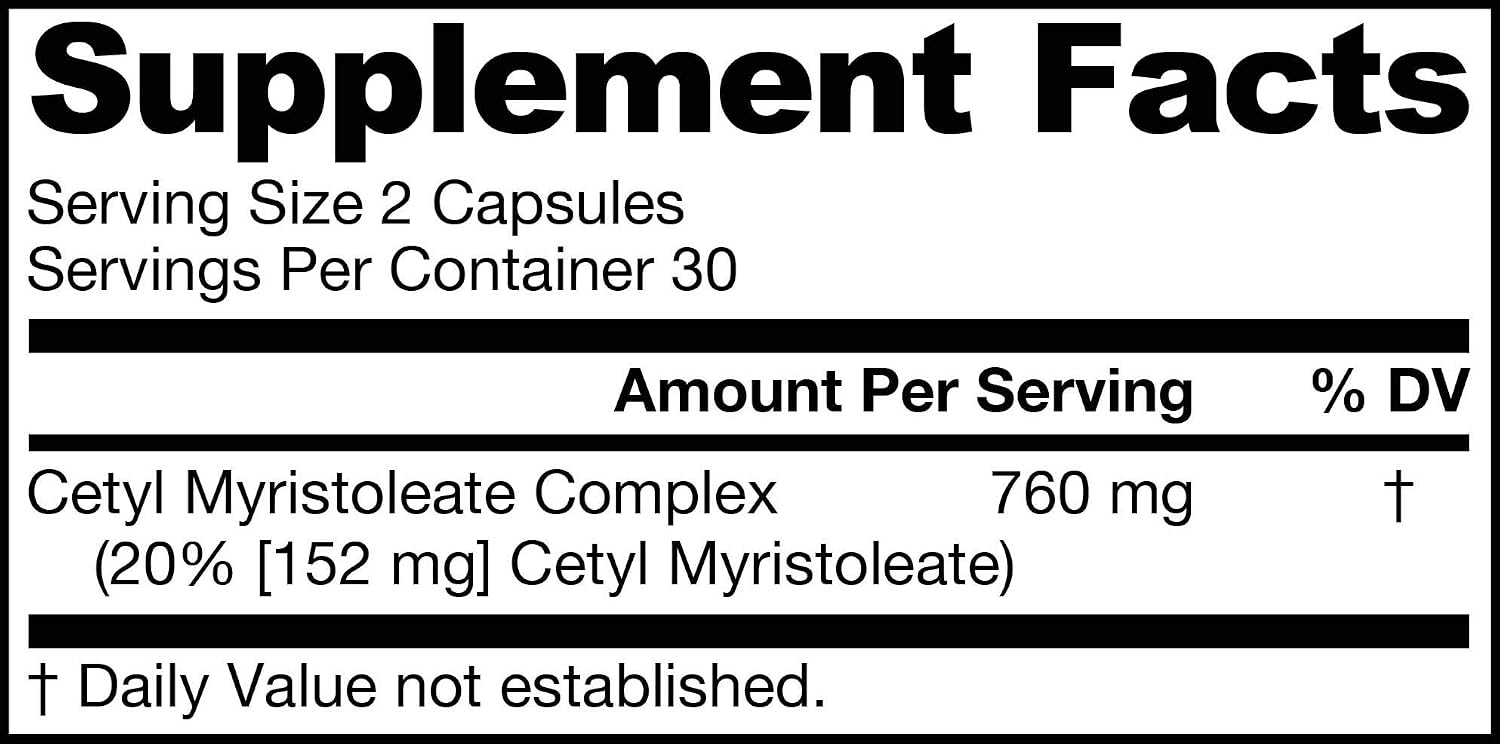 Jarrow Formulas True CMO, Supports Bone and Joint Health, 60 Caps
