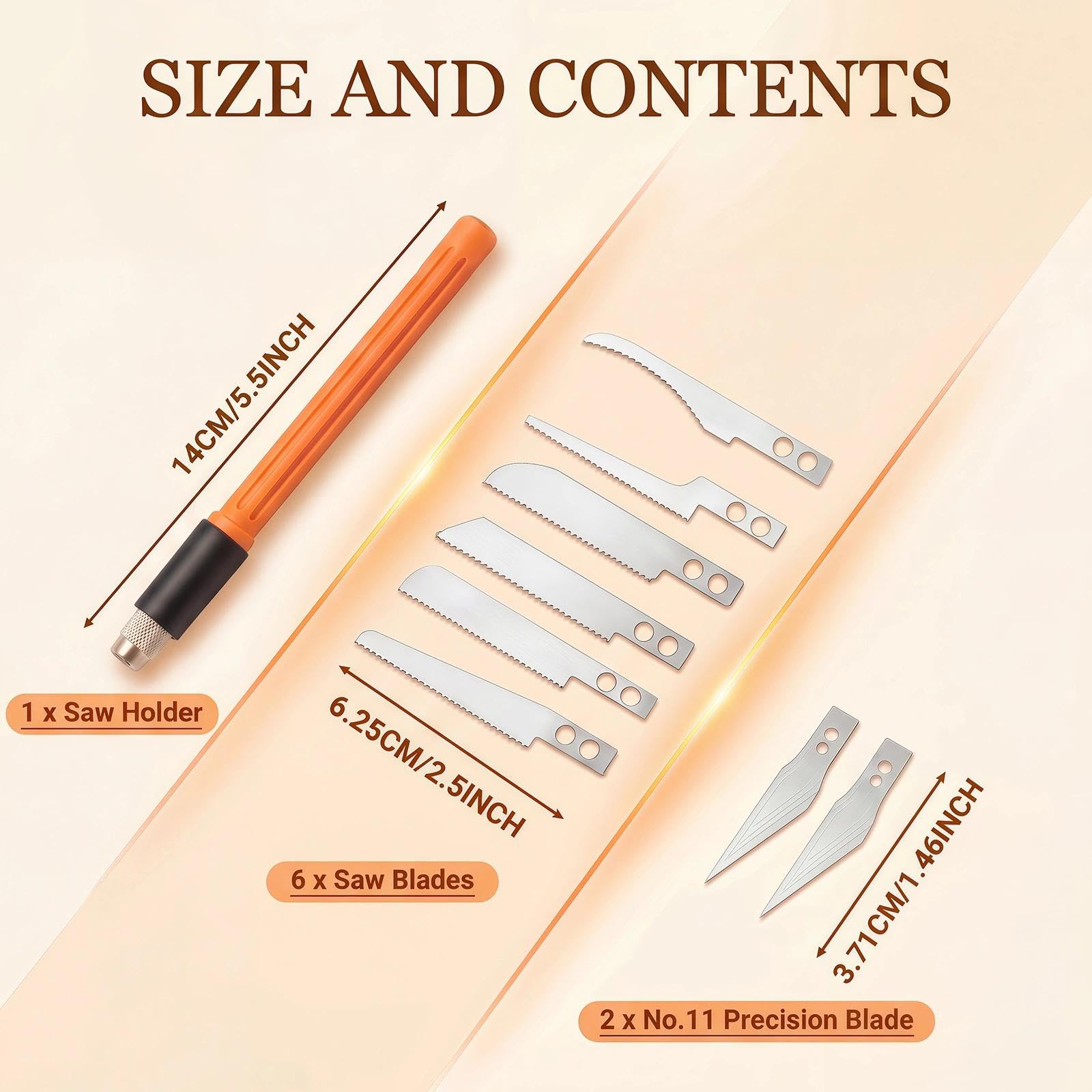 HUBEST Hobby Saw & Knife Set - Precision Crafting -5 HUBEST Hobby Saw & Knife Set - Precision Crafting -5