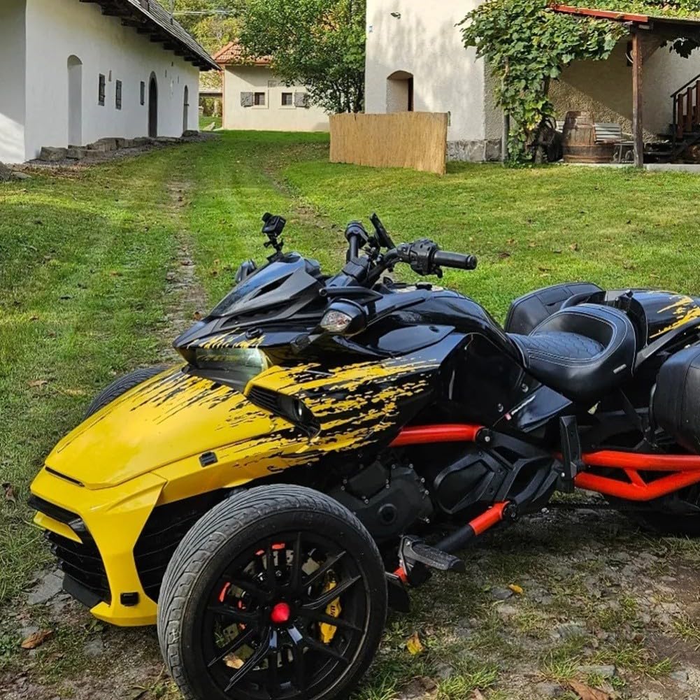 Deflector de parabrisas delantero en negro para Can-am Spyder F3 F3-s año 2015-2023, compatible con número OEM 219400531, material resistente