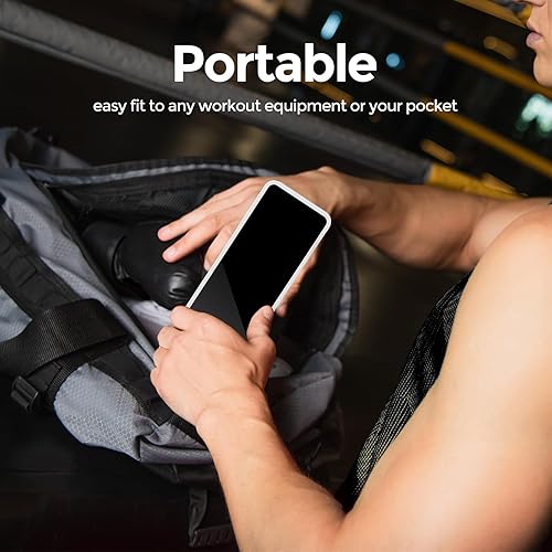 Miniatura 6 de REACHER Reloj portátil con temporizador de gimnasio para garaje en casa, cuenta regresivaarriba, cronómetro, temporizador de intervalos de