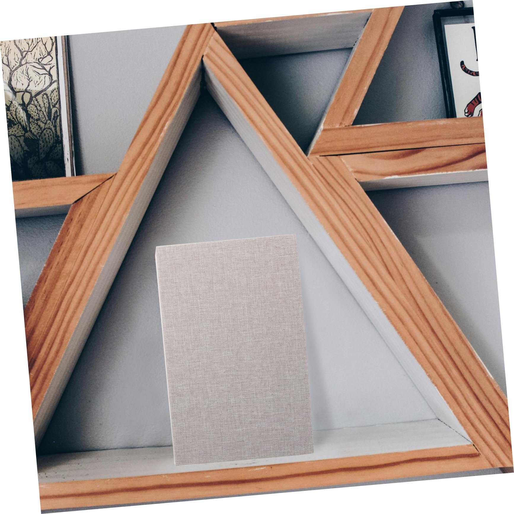 FUNOMOCYA 2pcs Fake Books Decorative Bookshelf Display Faux Books for Decor Tabletop Ornament