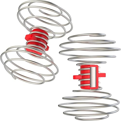 PowerWhisk 2 unidades Potentes bolas mezcladoras de proteínas, doble el peso de una bola agitadora, bola batidora de alambre de acero inoxidable