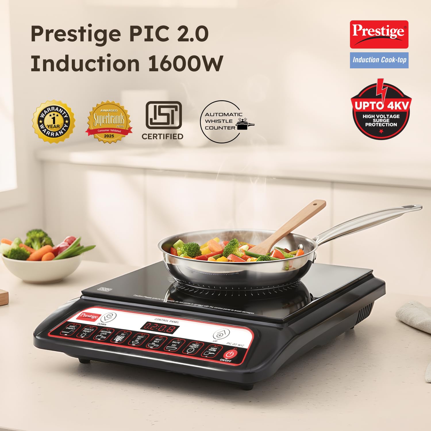 Prestige PIC 20.0 - 1600W Whistle Counter