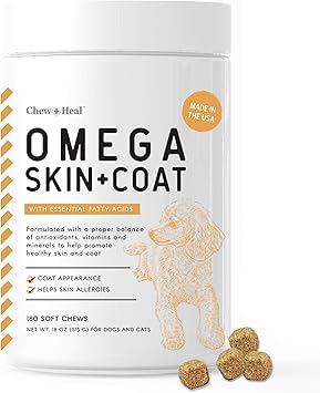 Omega Skin + Coat Dog Supplement